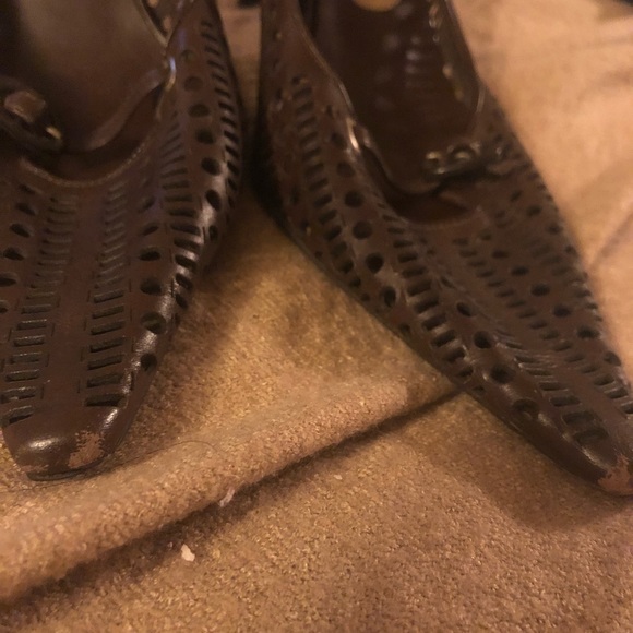 Bcbg Girls is name shoes laser leather style size 40very sexy creative style 250 - Picture 7 of 8